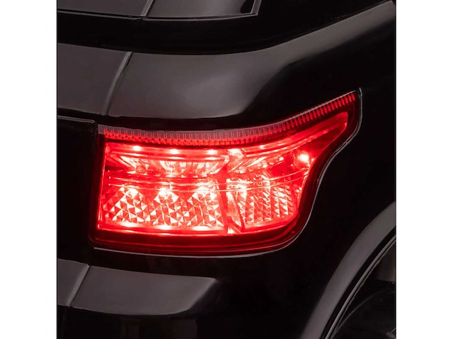 Elektrische auto kinderen elektrisch voertuig 12v dubbele motoren 3 tot 5 km/u 110 x 68 x 52cm zwart - afbeelding 10 van  10