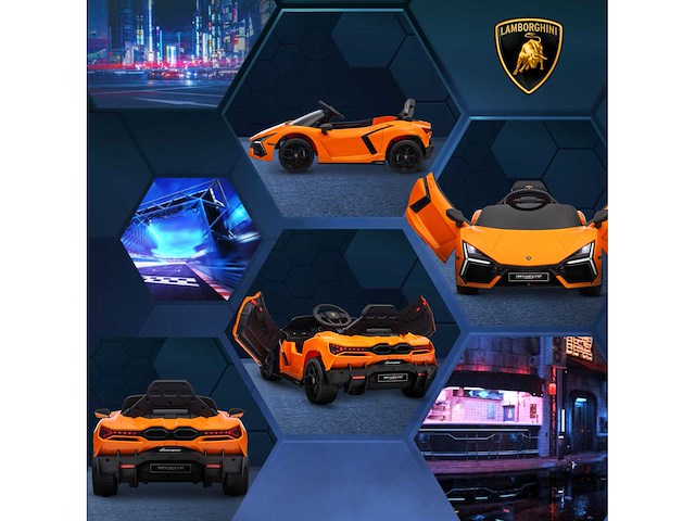 Elektrische auto voor kinderen van 3-5 jaar, soepel rijden - afbeelding 6 van  8