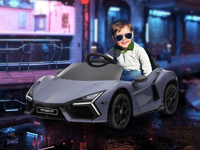 Elektrische auto voor kinderen van 3 tot 5 jaar, soepele transmissie - afbeelding 1 van  8