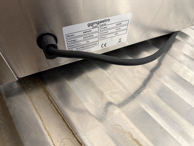 Elektrische baimarie *merk : ggmgastro - afbeelding 4 van  6