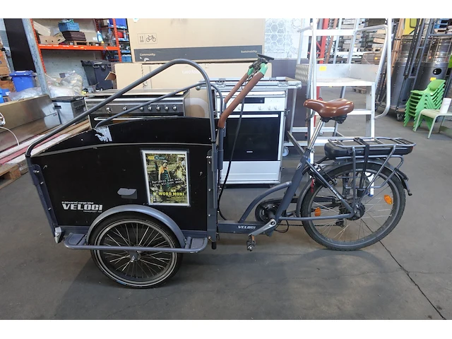 Elektrische bakfiets veloci - afbeelding 1 van  12