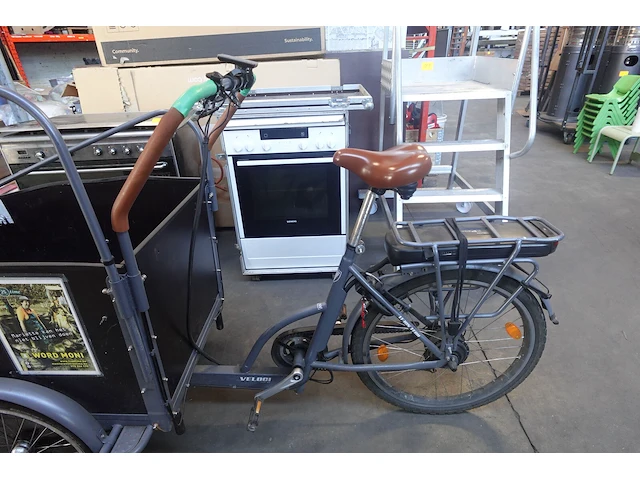 Elektrische bakfiets veloci - afbeelding 5 van  12