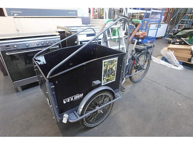 Elektrische bakfiets veloci - afbeelding 9 van  12