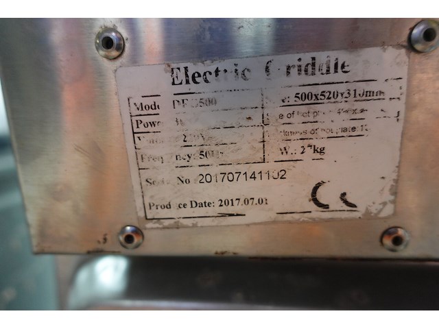 Elektrische bakplaat - afbeelding 3 van  4