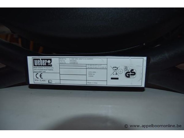Elektrische barbecue weber, q 2400 - afbeelding 3 van  3