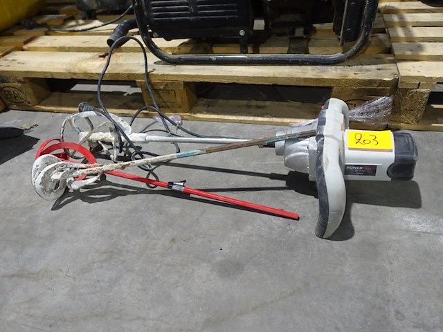 Elektrische betonmixer powerplus - afbeelding 2 van  3