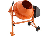 Elektrische betonmolen 70l t-mech 250w 240v – ideale menger voor beton - afbeelding 4 van  10