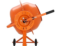 Elektrische betonmolen 70l t-mech 250w 240v – ideale menger voor beton - afbeelding 6 van  10
