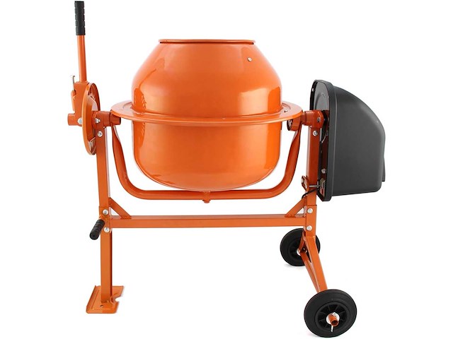 Elektrische betonmolen 70l t-mech 250w 240v – ideale menger voor beton - afbeelding 7 van  10