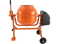 Elektrische betonmolen 70l t-mech 250w 240v – ideale menger voor beton - afbeelding 7 van  10