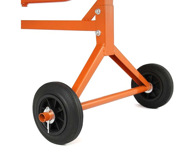 Elektrische betonmolen 70l t-mech 250w 240v – ideale menger voor beton - afbeelding 9 van  10