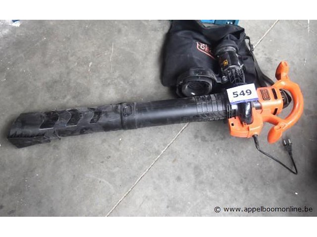 Elektrische bladenblazer black & decker, werking niet gekend - afbeelding 2 van  2