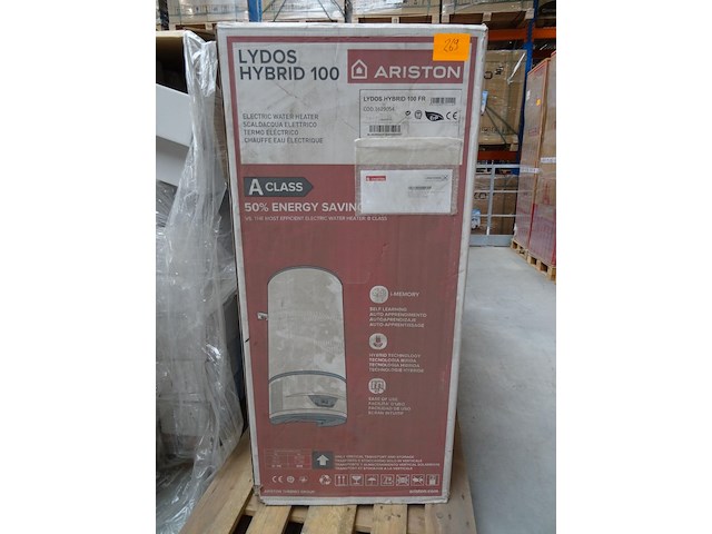 Elektrische boiler lydos ariston 100l - afbeelding 1 van  3