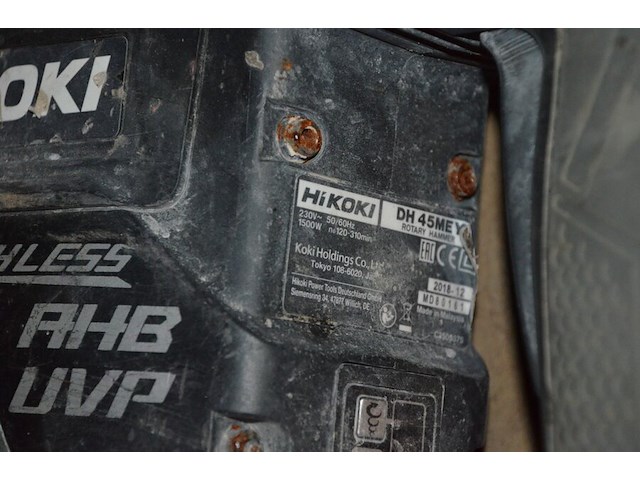 Elektrische boorhamer hikoki dh 45 mey - afbeelding 6 van  6