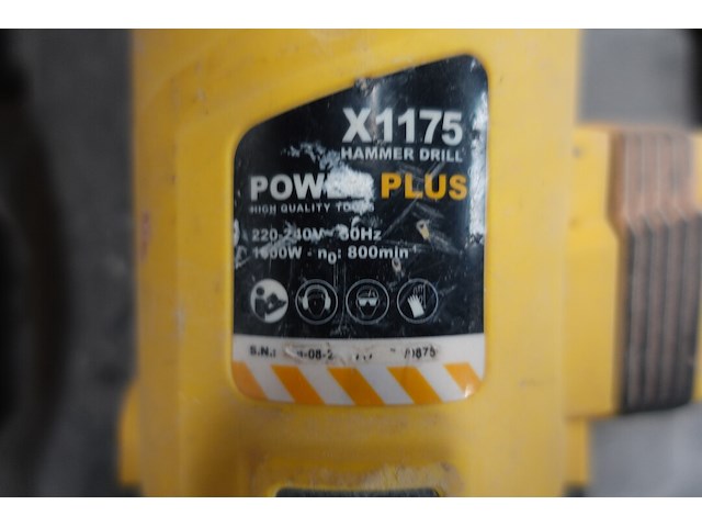 Elektrische boorhamer powerplus - afbeelding 5 van  5