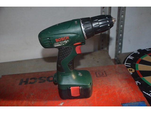 Elektrische boormachine bosch 1179.7 620w in metalen koffer, accuboormachine bosch psr 14,4 met accu zonder lader - afbeelding 2 van  6