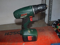 Elektrische boormachine bosch 1179.7 620w in metalen koffer, accuboormachine bosch psr 14,4 met accu zonder lader - afbeelding 2 van  6