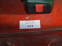 Elektrische boormachine bosch 1179.7 620w in metalen koffer, accuboormachine bosch psr 14,4 met accu zonder lader - afbeelding 3 van  6