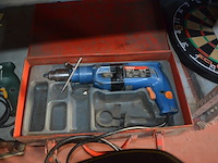 Elektrische boormachine bosch 1179.7 620w in metalen koffer, accuboormachine bosch psr 14,4 met accu zonder lader - afbeelding 5 van  6