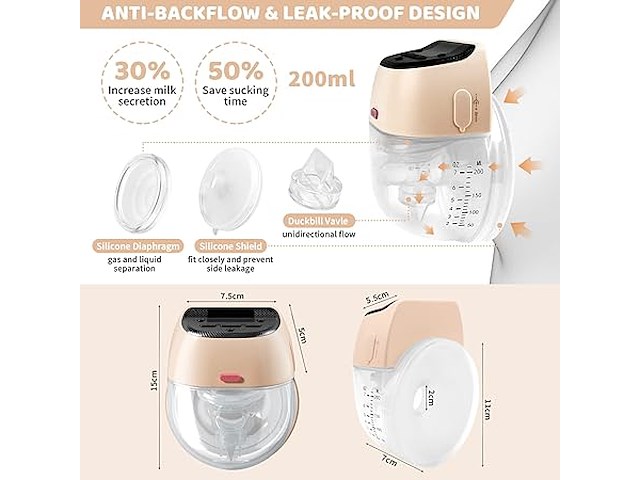 Elektrische borstpomp - afbeelding 3 van  5