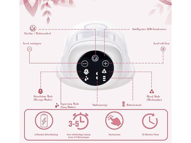 Elektrische borstpomp - afbeelding 4 van  4