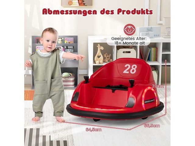 Elektrische botsauto voor kinderen - afbeelding 1 van  4