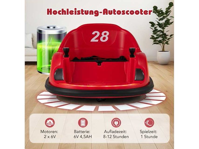 Elektrische botsauto voor kinderen - afbeelding 3 van  4