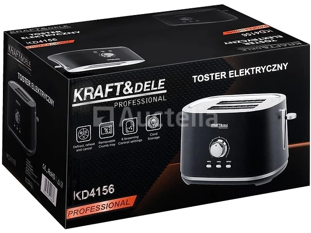 Elektrische broodrooster - afbeelding 1 van  4