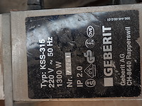 Elektrische buislasmachine geberit - afbeelding 3 van  3