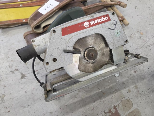 Elektrische cirkelzaag metabo ks1468 s - afbeelding 1 van  3
