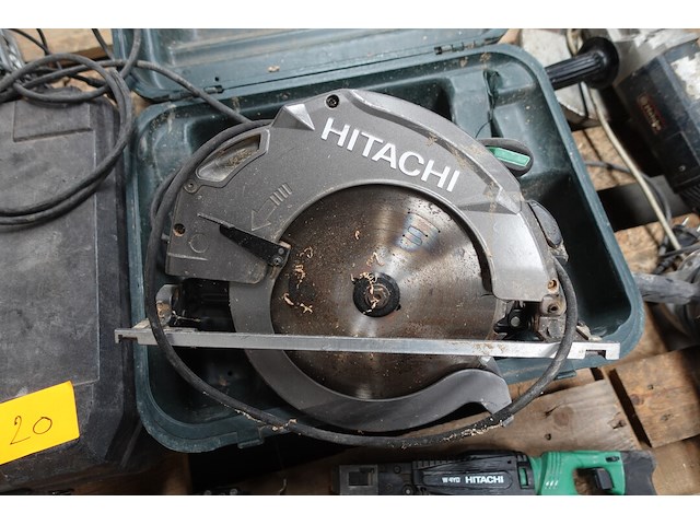 Elektrische cirkelzaagmachine hitachi - afbeelding 2 van  5