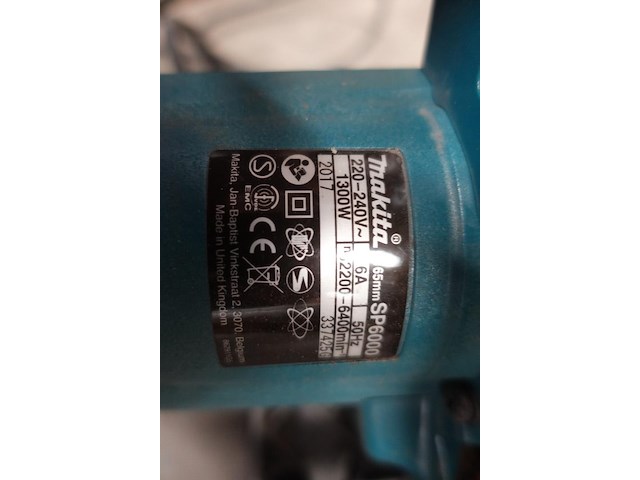 Elektrische cirkelzaagmachine makita - afbeelding 5 van  6