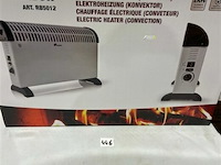 Elektrische convectie kachel 2000w 3 standen regelbare thermostaat - afbeelding 2 van  3