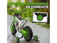 Elektrische cross-motorfiets voor kinderen van 3 tot 5 jaar 12 v 3-8 km/u - afbeelding 6 van  6