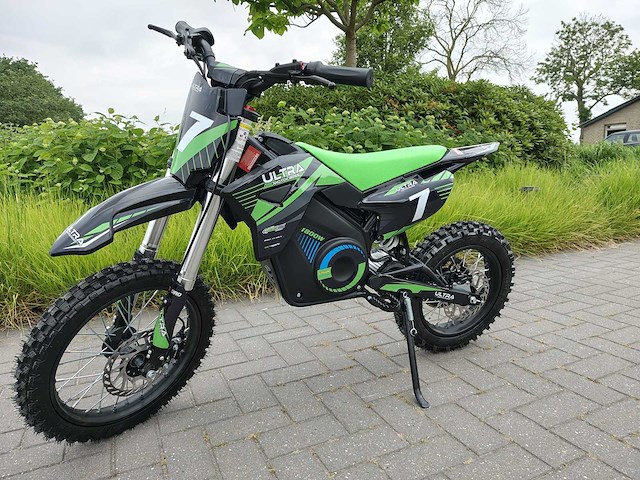 Elektrische crosser ultra 1800w groen - afbeelding 1 van  7