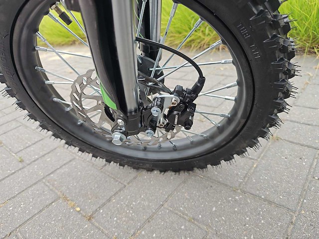 Elektrische crosser ultra 1800w groen - afbeelding 3 van  14