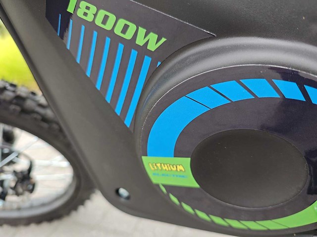 Elektrische crosser ultra 1800w groen - afbeelding 6 van  14