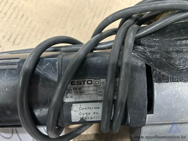 Elektrische decoupeerzaag festo ps 1 e, 220 v. - afbeelding 1 van  2