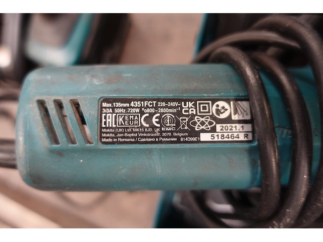 Elektrische decoupeerzaag makita - afbeelding 3 van  3