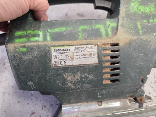 Elektrische decoupeerzaag metabo st ep 550 - afbeelding 3 van  5