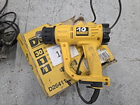 Elektrische dewalt d26411-qs heteluchtpistool - afbeelding 2 van  6