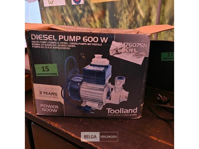 Elektrische dieselpomp tolland - afbeelding 3 van  3