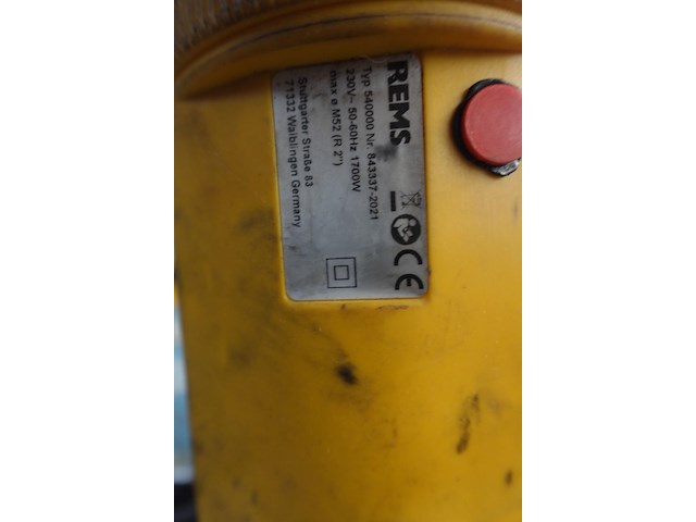 Elektrische draadsnijmachine rems - afbeelding 3 van  3