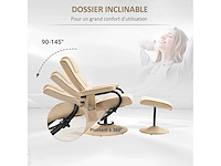 Elektrische draaibare massage- en ontspanningsstoel - afbeelding 6 van  8