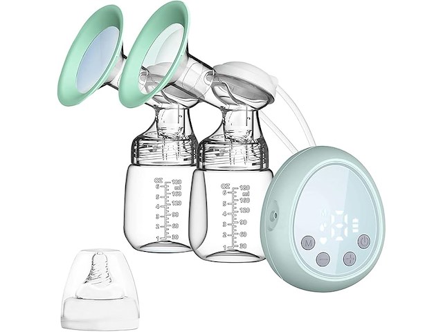 Elektrische dubbele borstpomp - afbeelding 1 van  4