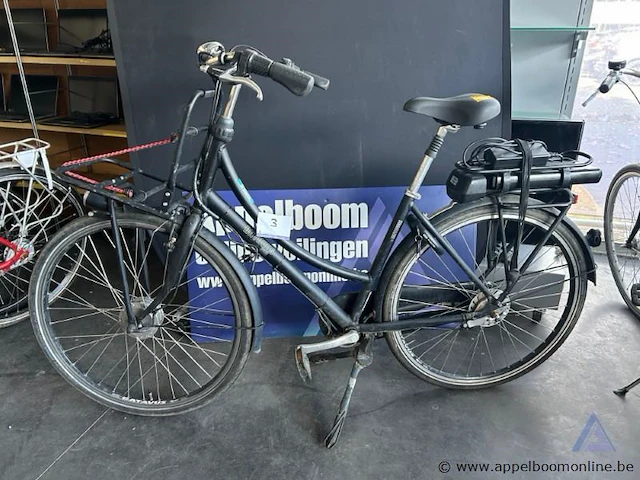 Elektrische fiets batavus, met sleutel, nummer 702-279, lader aanwezig, werking niet gekend - afbeelding 1 van  5