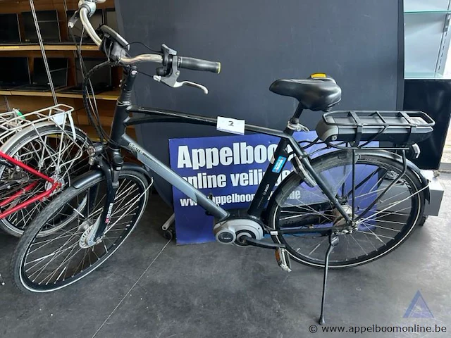 Elektrische fiets dutchid tour, batterij bosch powerpack 400, 400 wh, geen sleutel, nummer 702-299, bh0e1401711, werking niet gekend - afbeelding 1 van  7