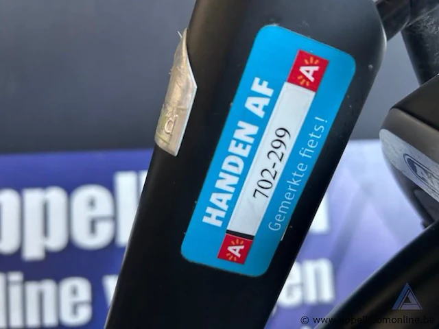 Elektrische fiets dutchid tour, batterij bosch powerpack 400, 400 wh, geen sleutel, nummer 702-299, bh0e1401711, werking niet gekend - afbeelding 6 van  7