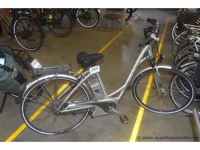 Elektrische fiets, met li-ion accu 36v, werking niet gekend - afbeelding 1 van  3