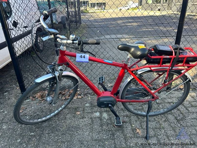 Elektrische fiets shimano, batterij mv focus, zonder sleutel, nummer 702-234, lader aanwezig, werking niet gekend - afbeelding 1 van  6
